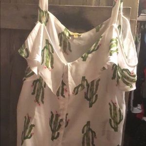 Summer cactus top